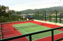 亞強(qiáng)體育施工案例:丙烯酸網(wǎng)籃球場,